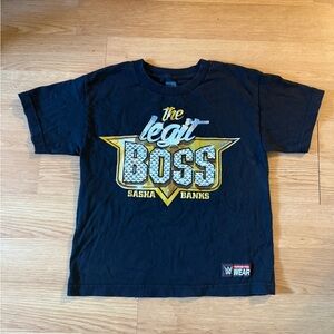 WWE Black Short Sleeve Tee I'm The Boss